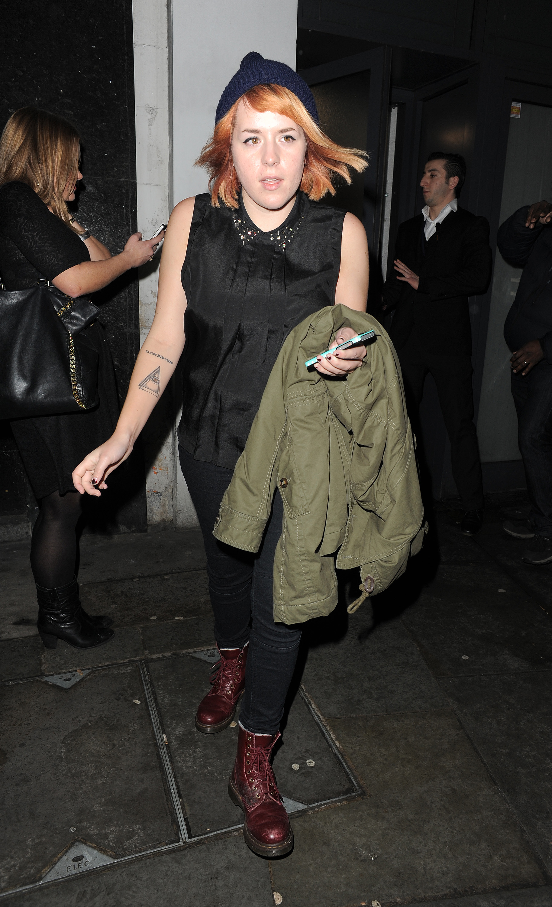 Isabella Cruise leaving Boujis nightclub in London in 2013 | Source: Getty Images