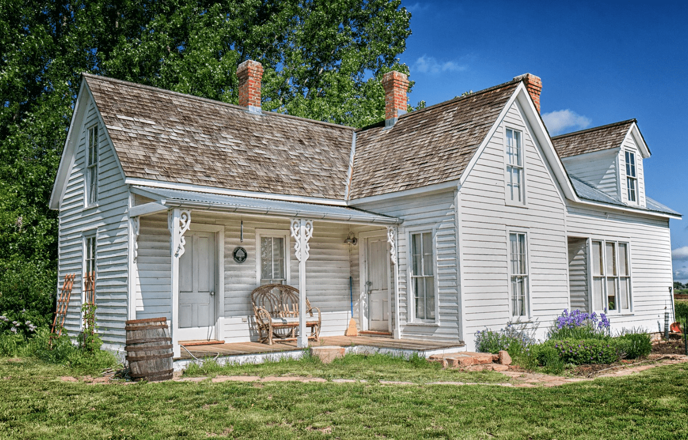 A farmhouse. | Source: flickr.com