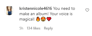 Fan commenting on an Instagram post by Tamera Mowry. | Source: Instagram/tameramowrytwo