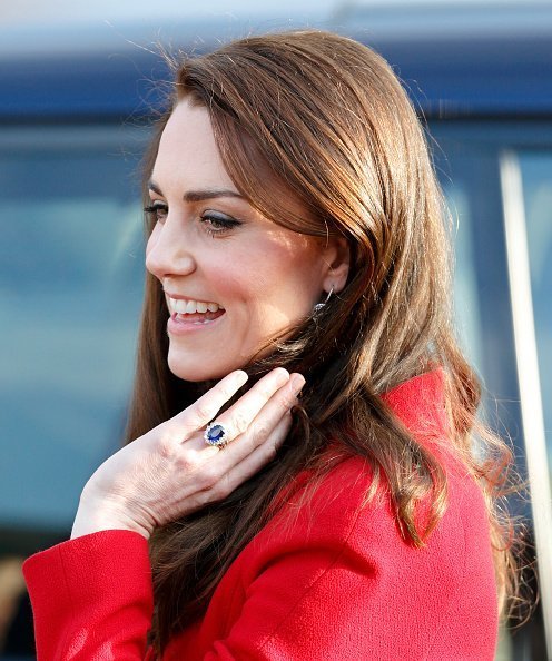 Kate Middleton at Mitchell Brook Primary School on February 6, 2017 in London, England | Photo: Getty Images