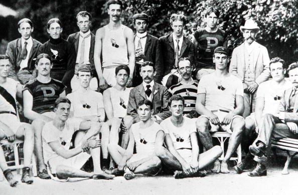 The first USA Olympic representatives, a small unofficial "team" | Source: Getty Images