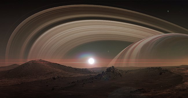 A digital representation of the rings of Saturn | Photo: Shutterstock