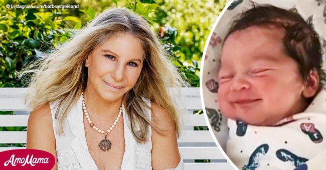 Barbra Streisand shared the sweetest photo of herself with newborn granddaughter