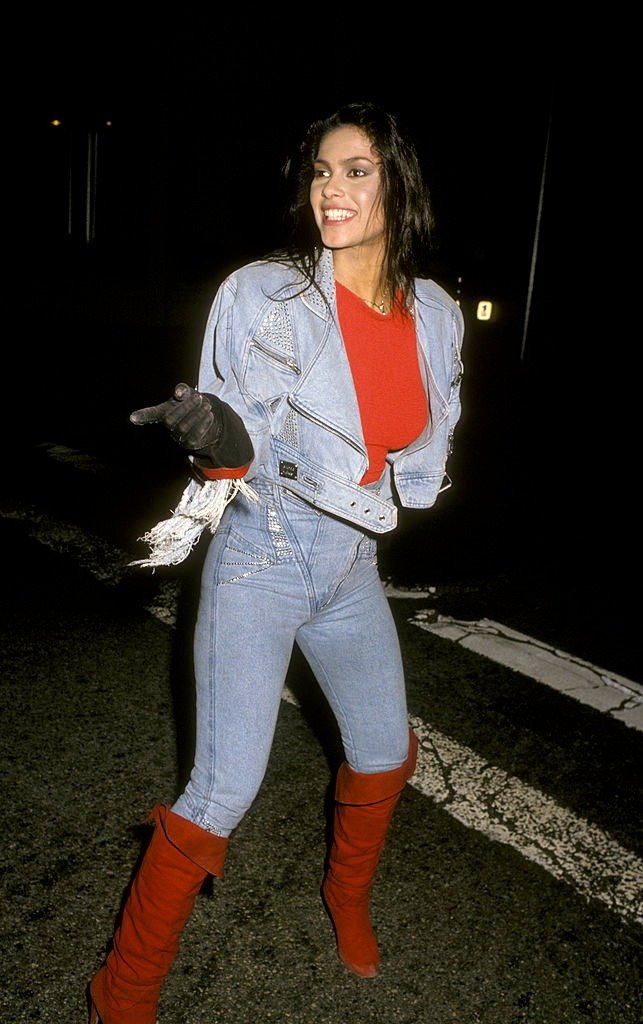 Singer Vanity attends a Virgin Records party on February 23, 1990  | Photo: Getty Images