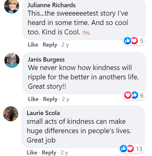 Individual’s comments on a Facebook post by Love What Matters.│Source: facebook.com/lovewhatreallymatters