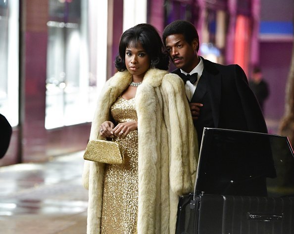 Jennifer Hudson and Marlon Wayans at Rockefeller Center on November 8, 2019 | Photo: Getty Images