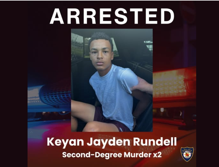 Authorities arrested 17-year-old Keyan Jayden Rundell in Manatee County after investigators said surveillance footage, physical evidence, and public tips helped identify him as the suspect. | Source: Facebook/DeLand Police Department