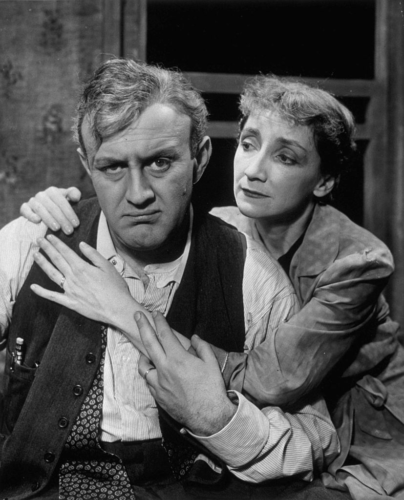  Lee J Cobb and Mildred Dunnock in a US production of Arthur Miller's "Death Of A Salesman" | Getty Images