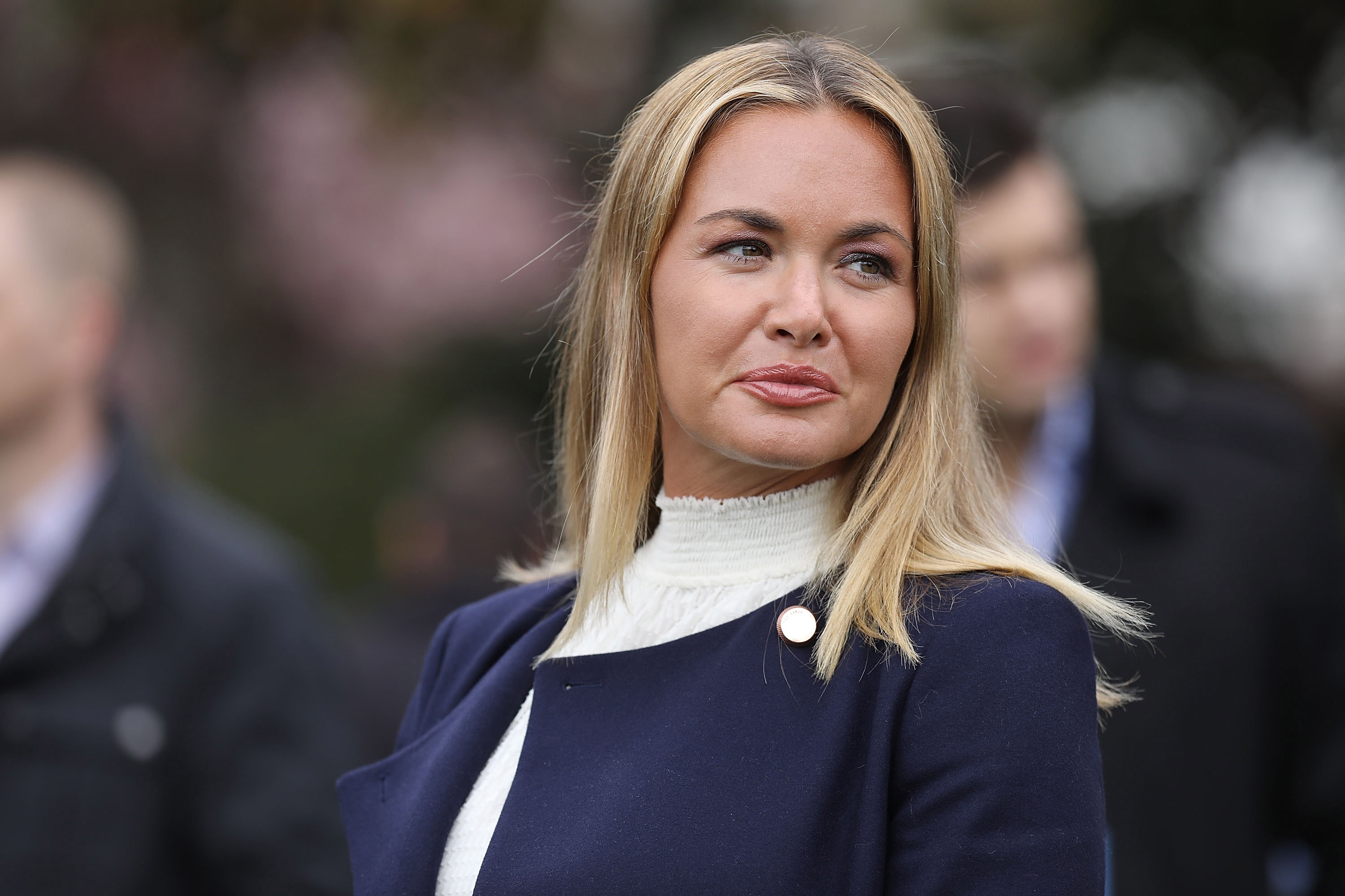 Vanessa Trump attends the annual White House Easter Egg Roll on the South Lawn in Washington, D.C., on April 2, 2018 | Source: Getty Images