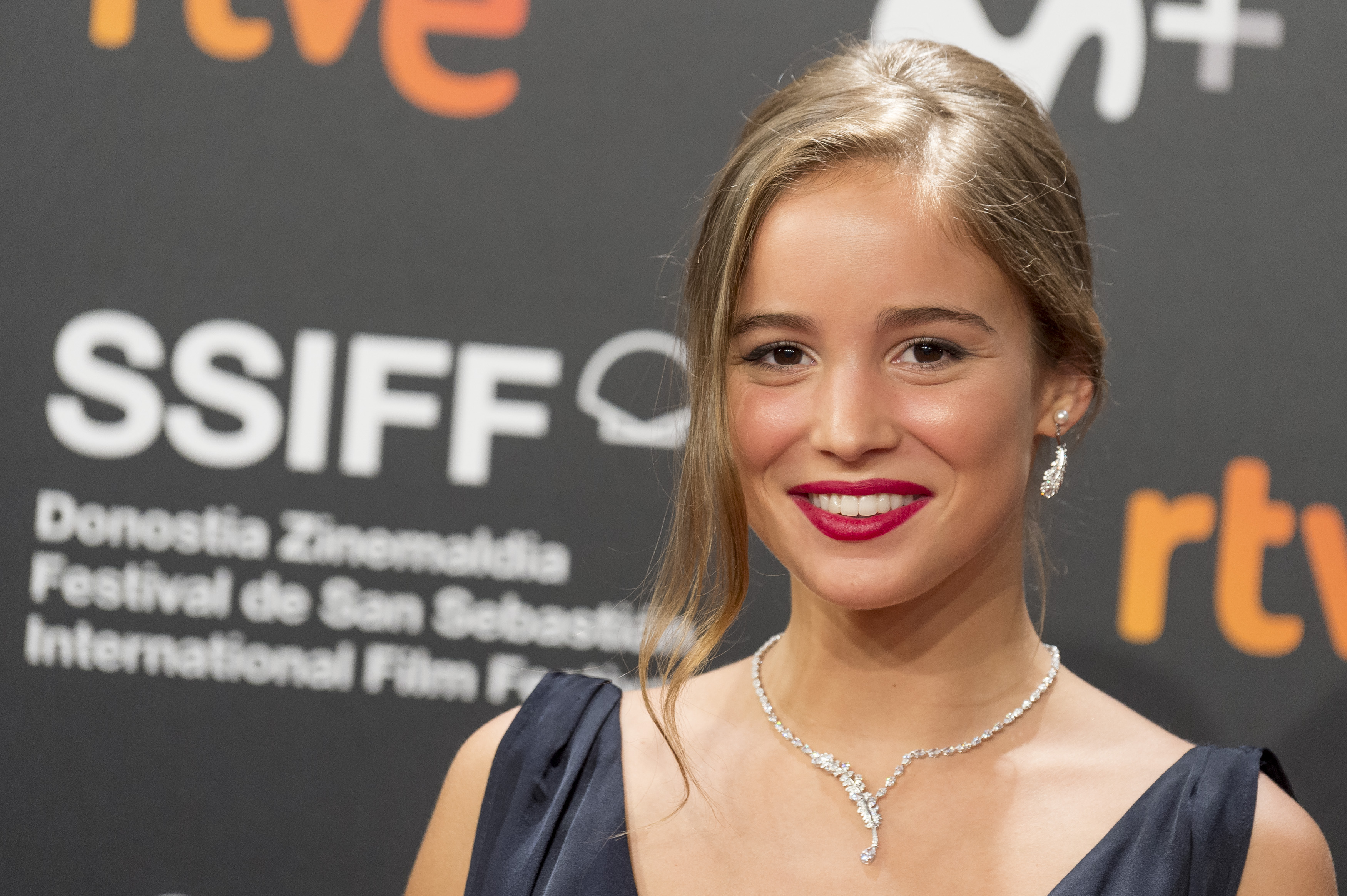 Alba Baptista at the "Patrick" premiere during the 67th San Sebastian International Film Festival on September 25, 2019, in Spain. | Source: Getty Images