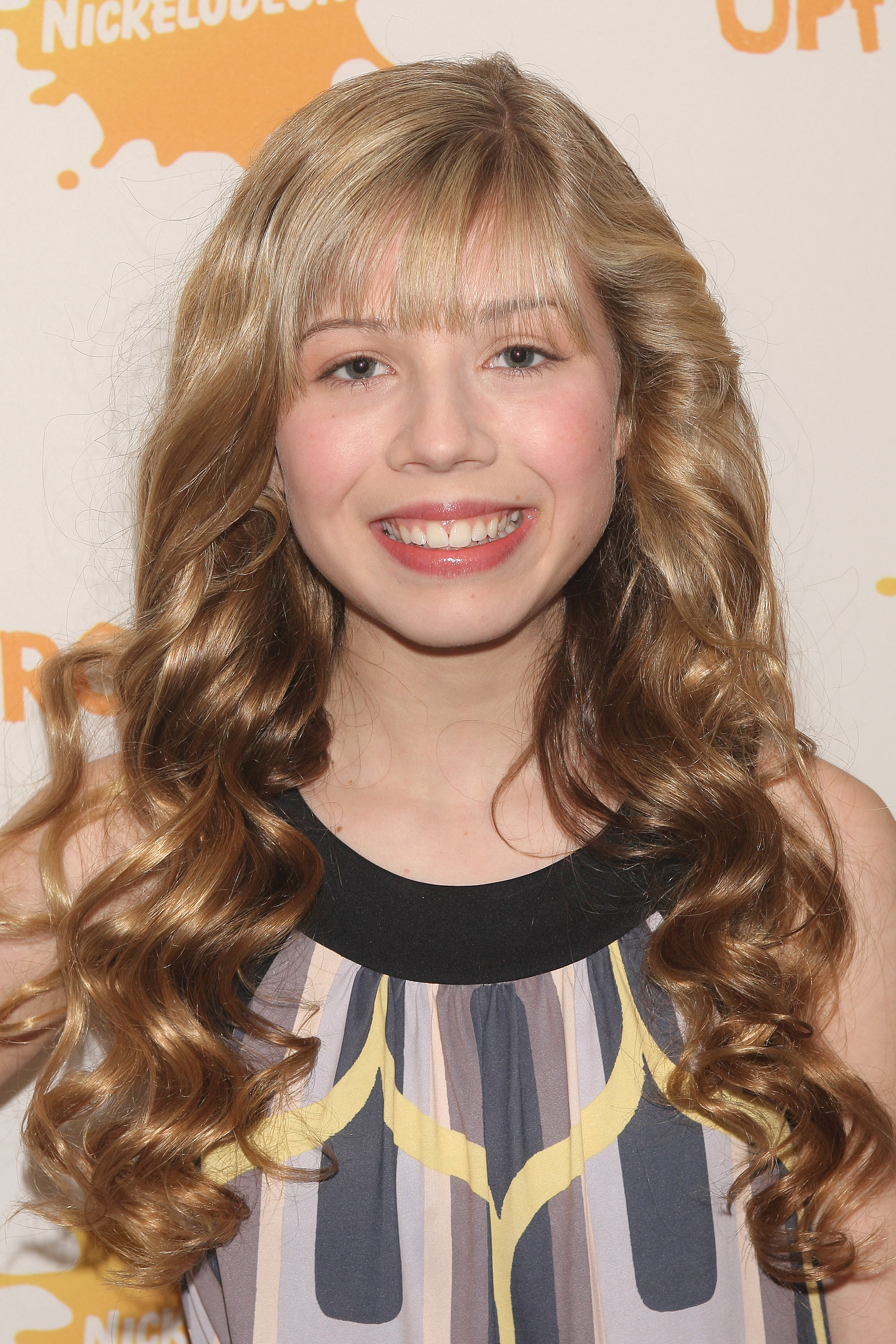 Jennette McCurdy attends the Nickelodeon 2008 upfront presentation on March 13, 2008 | Source: Getty Images