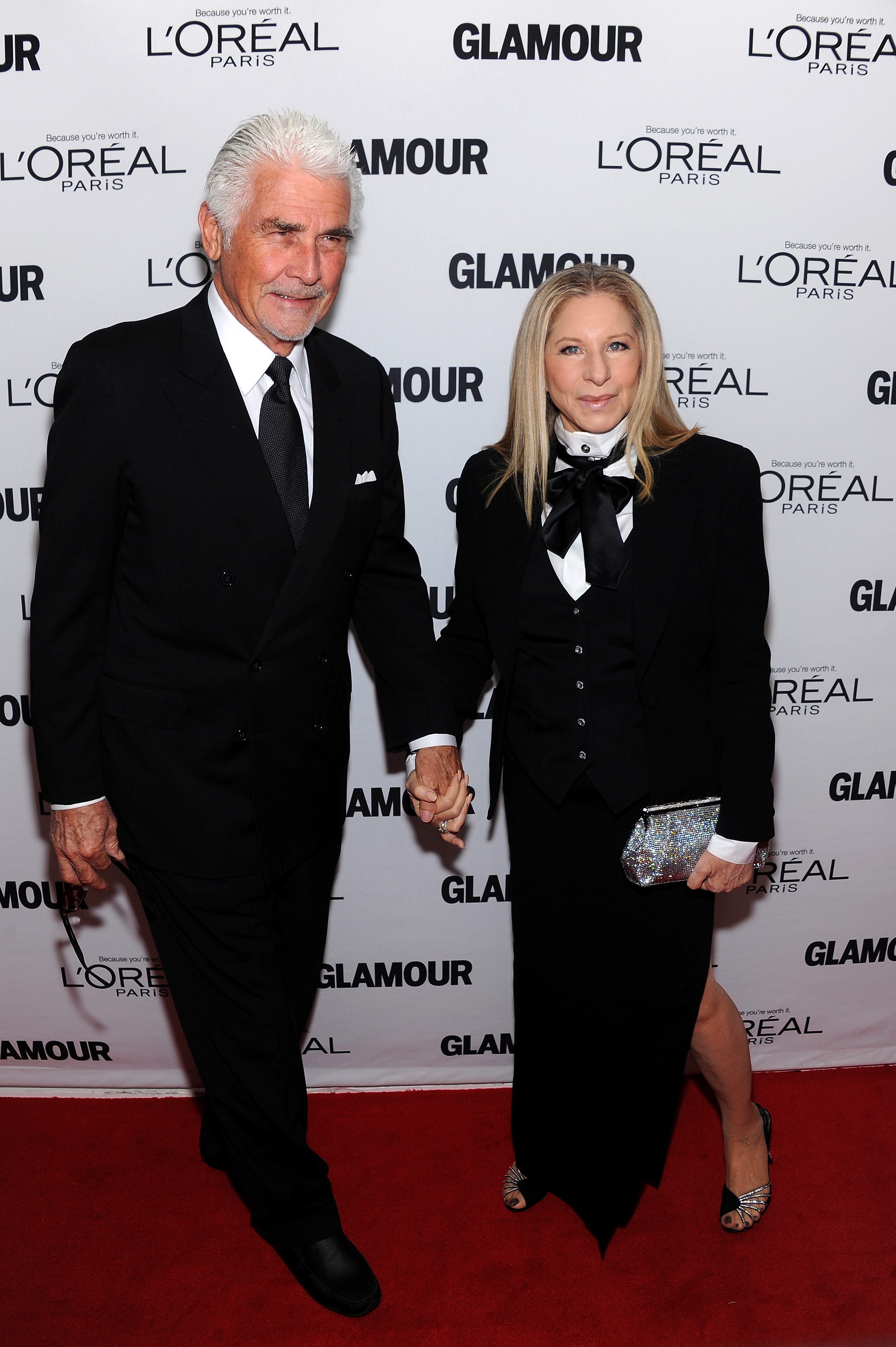 James Brolin and Barbra Streisand at the 23rd Annual Women Of The Year event in New York City on November 11, 2013 | Source: Getty Images