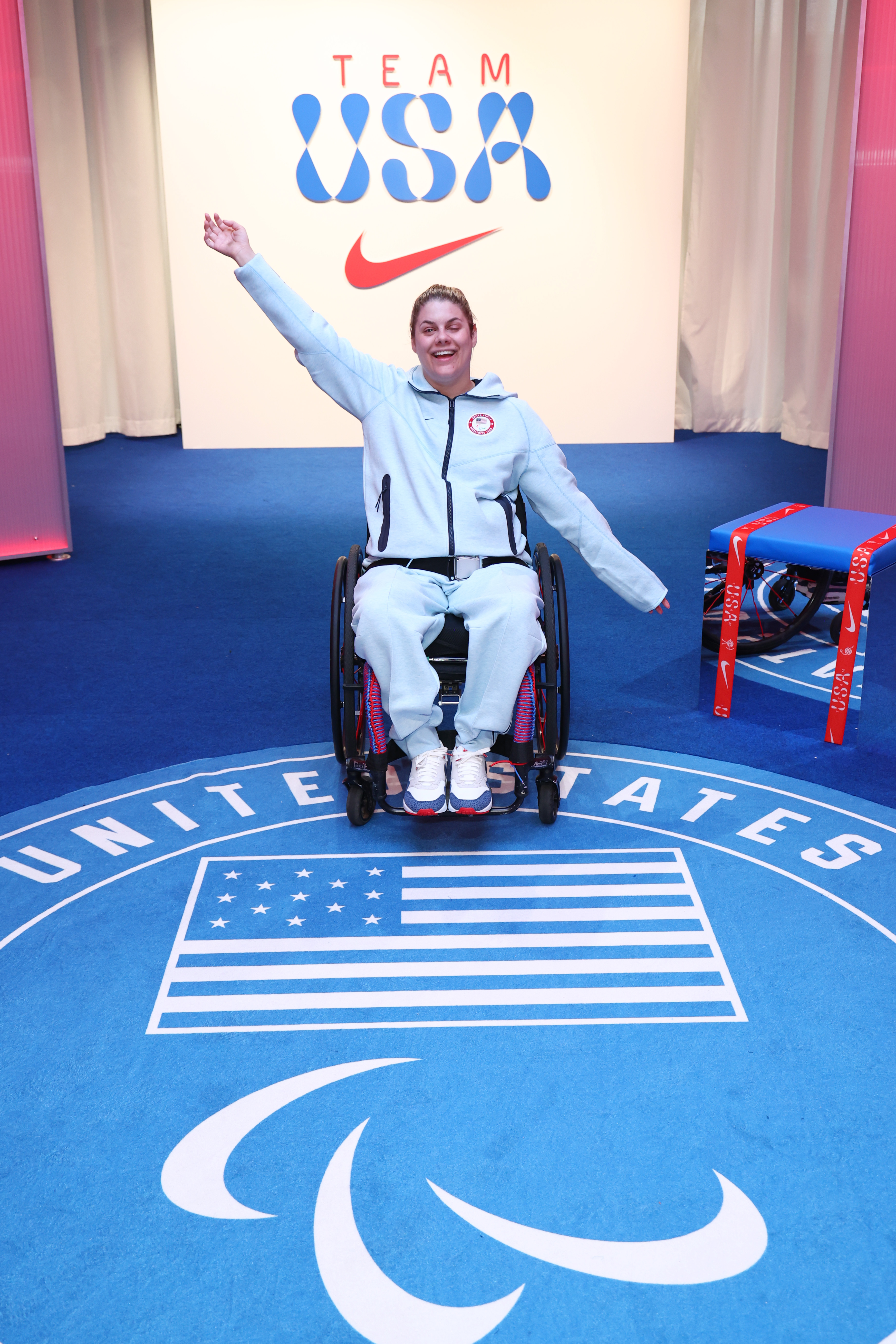 Team USA Paralympian Tracy Otto poses for a photo in Paris, France on August 22, 2024 | Source: Getty Images