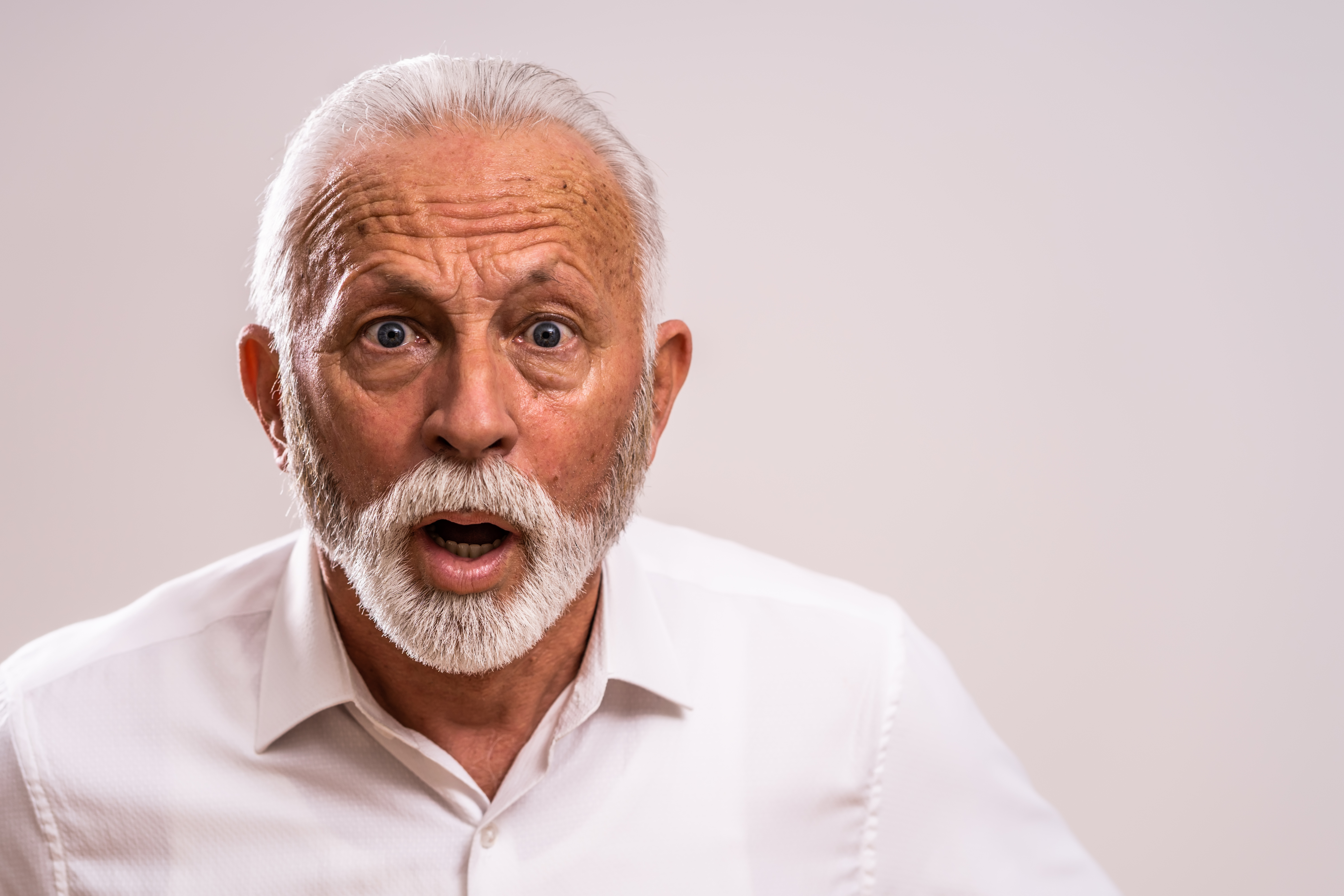 A shocked senior man | Source: Getty Images