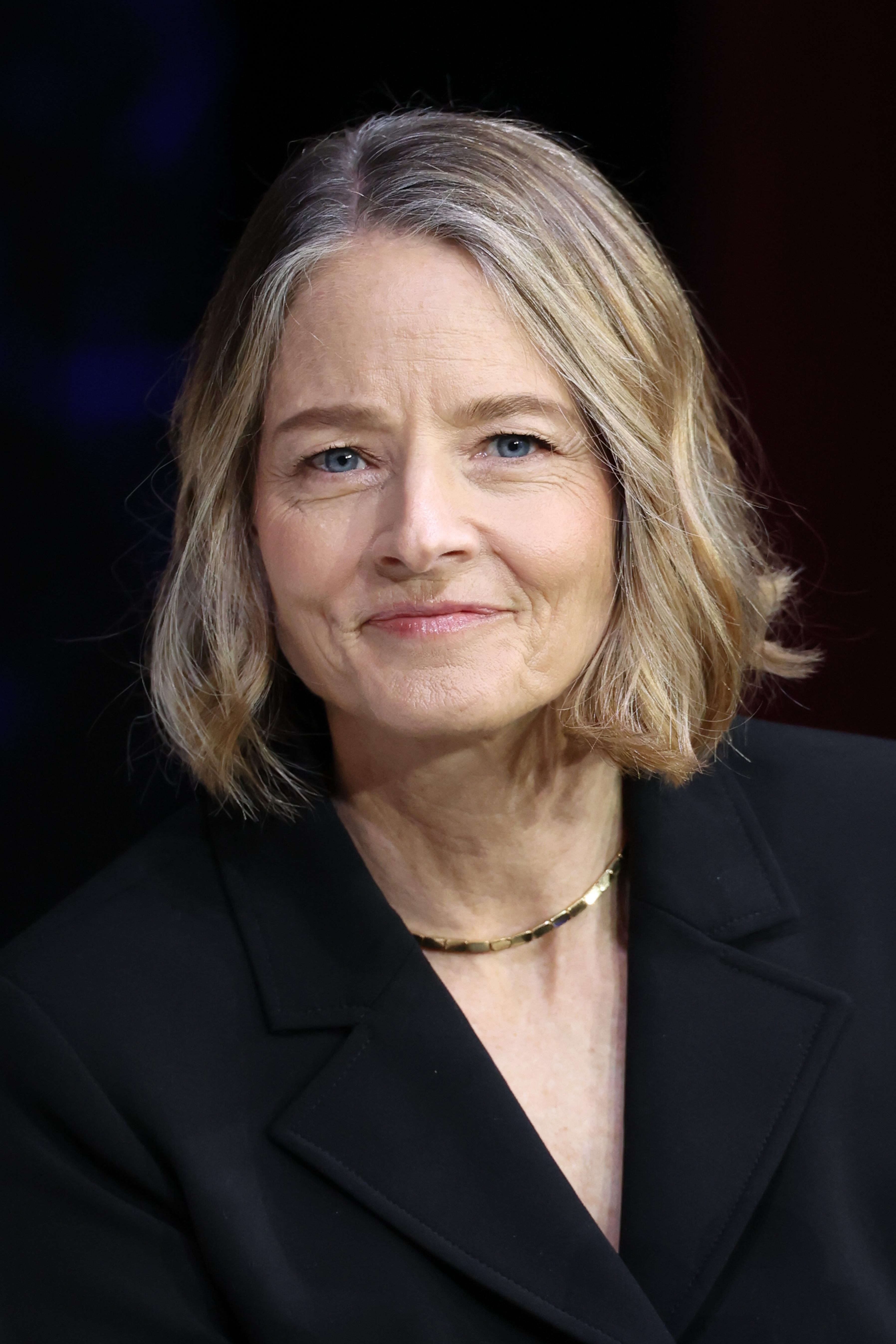 Jodie Foster attends the 'Conversation with Jodie Foster' during day Three of the 22nd Marrakech International Film Festival on November 30, 2025 in Marrakech, Morocco. | Source: Getty Images