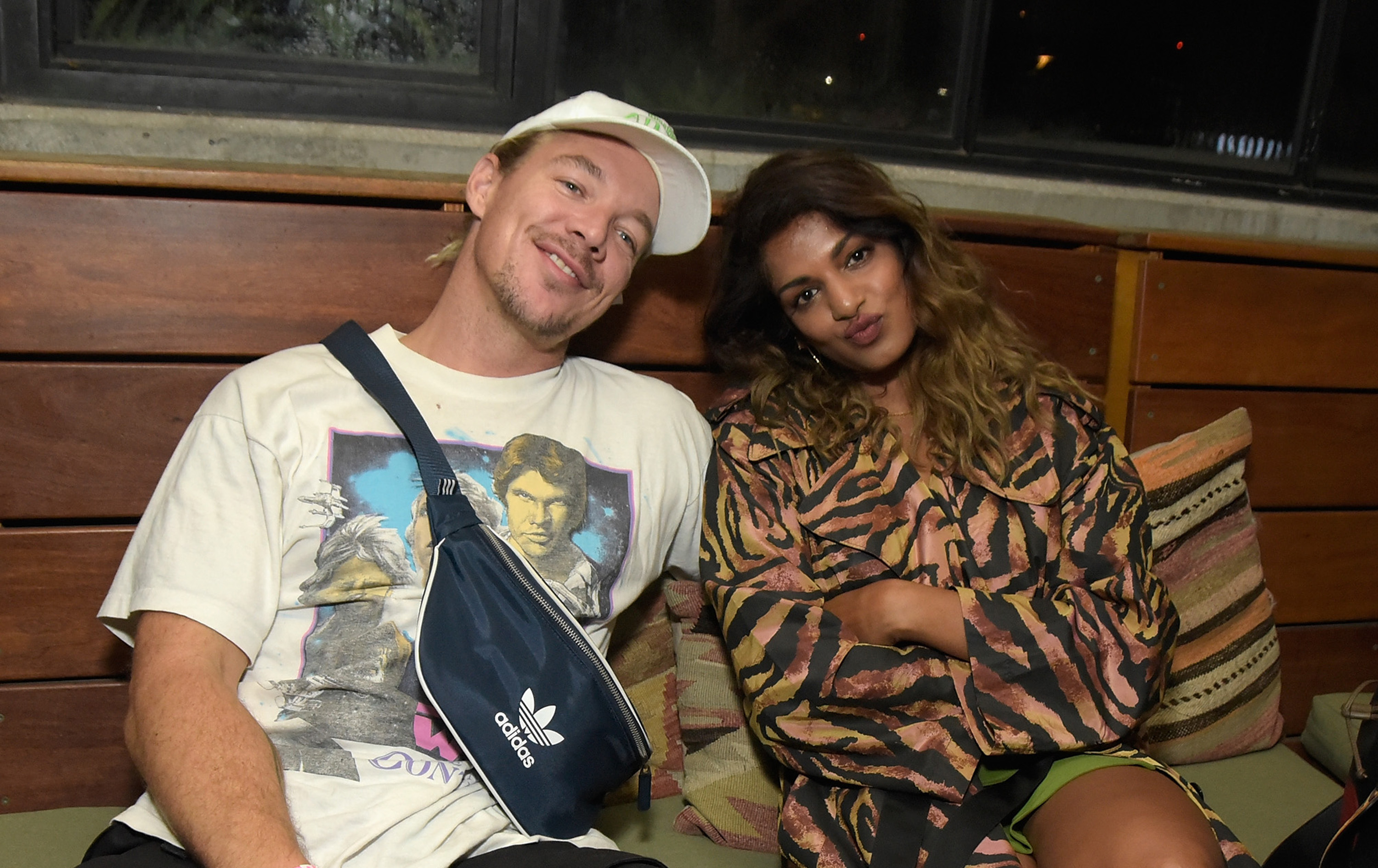 Diplo and M.I.A. at the after party for the premiere of "Matangi/Maya/M.I.A." on August 20, 2018, in Los Angeles, California. | Source: Getty Images