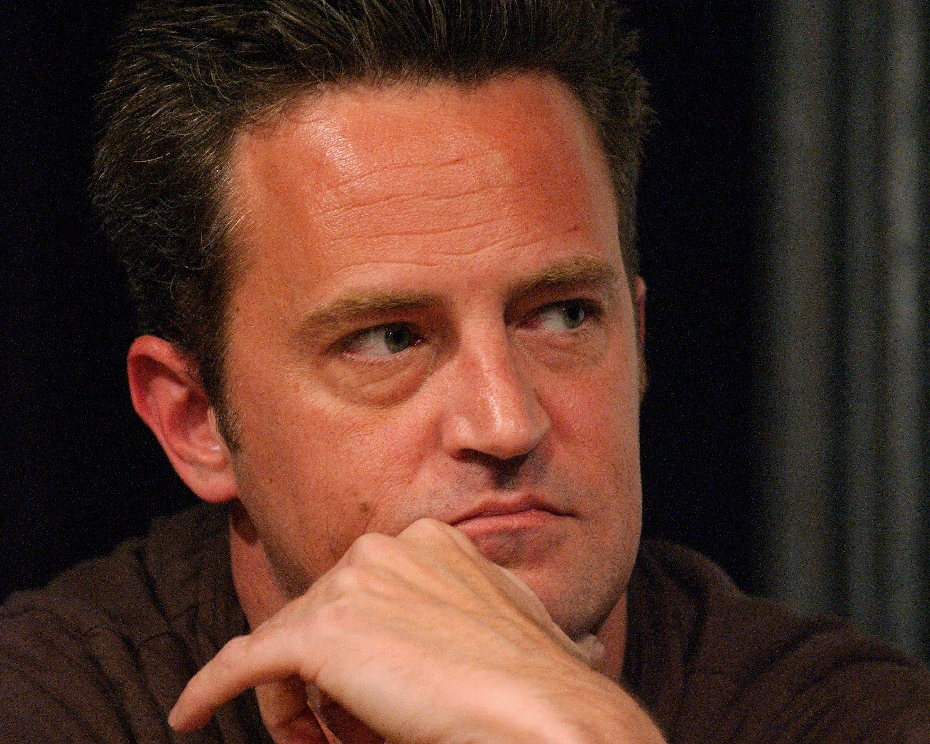 Matthew Perry plays "The Match Game" at The UCB Theatre on November 9, 2007 in Hollywood, California | Source: Getty Images