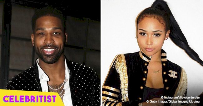 Tristan Thompson's ex-girlfriend shares rare photo with their son at the pool