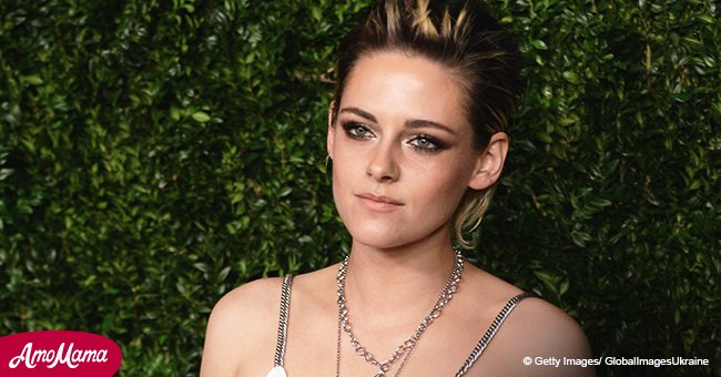 'Twilight' star Kristen Stewart reveals her slender frame in a decadent strapless gown in Cannes