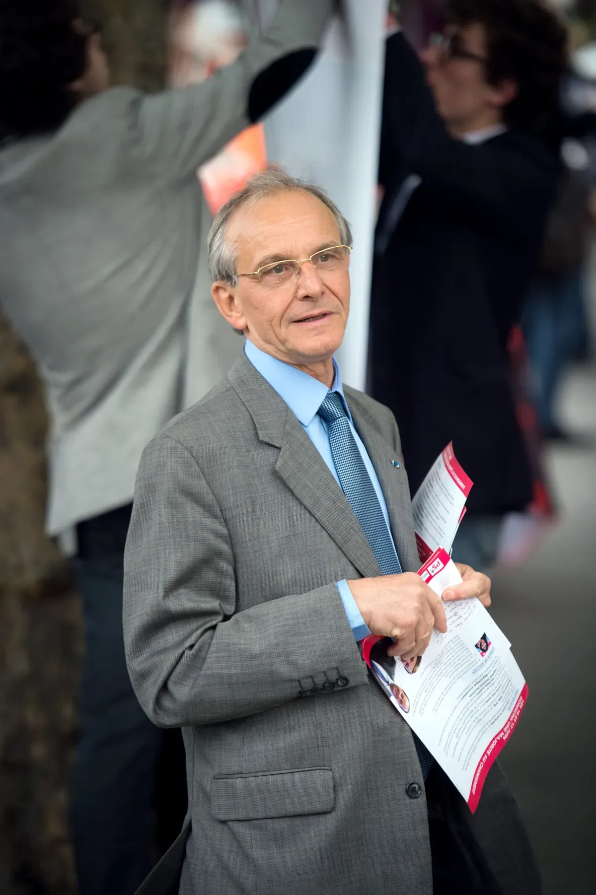 Axel Kahn, médecin généticien et père de famille. l Source : Getty Images