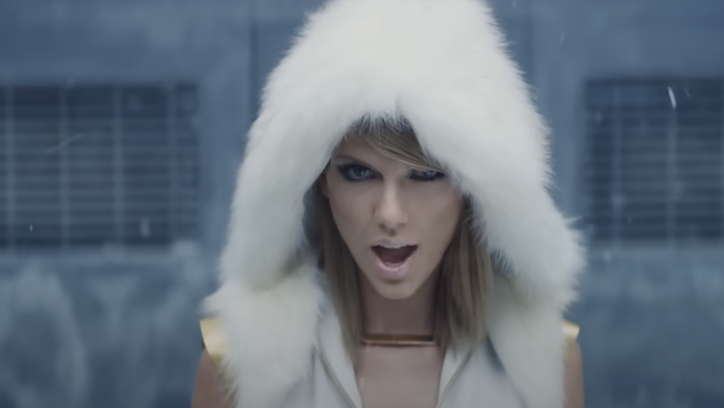 Taylor Swift appears on her "Bad Blood" music video | Source: YouTube/TaylorSwift