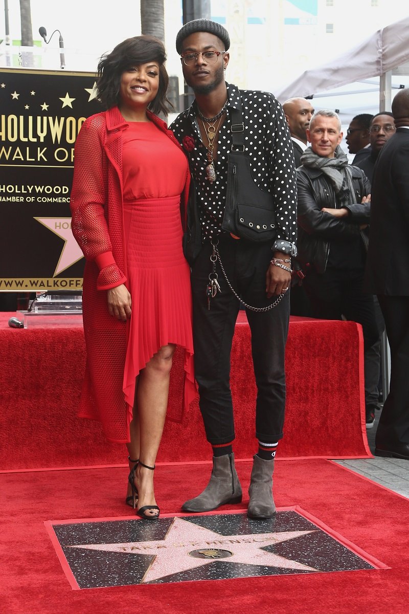 Taraji P. Henson and Marcell Johnson on January 28, 2019 in Hollywood, California | Photo: Getty Images