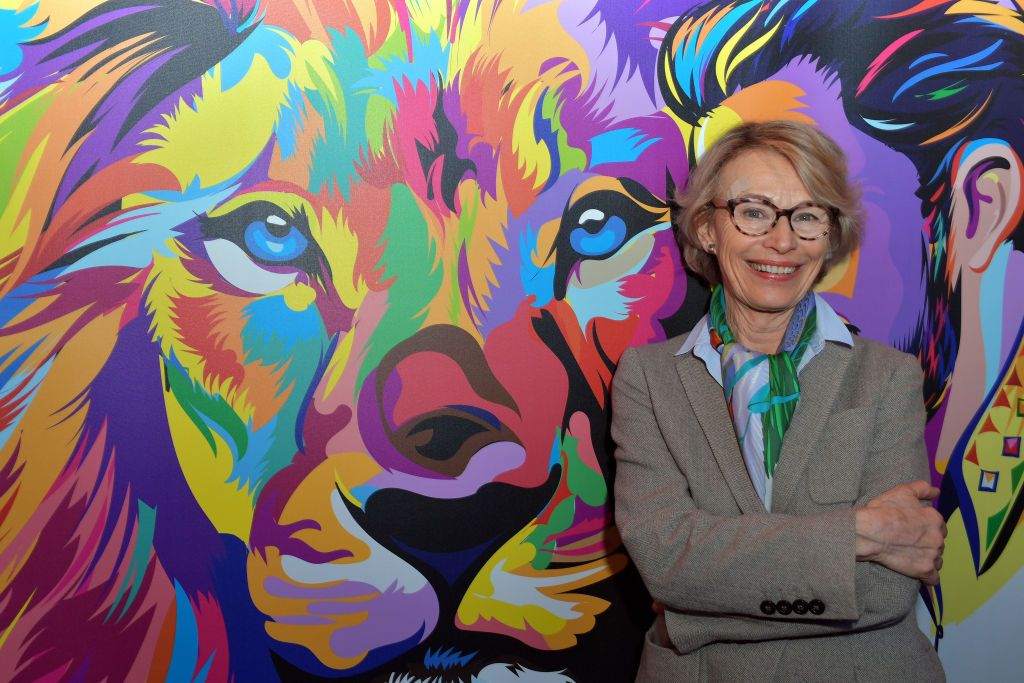 Ilona Grübel während der dritten Showpremiere der Wintersaison im Rahmen der Feierlichkeiten zum 100-jährigen Jubiläum im Circus Krone am 1. März 2020 in München. (Foto von Hannes Magerstaedt) I Quelle: Getty Images