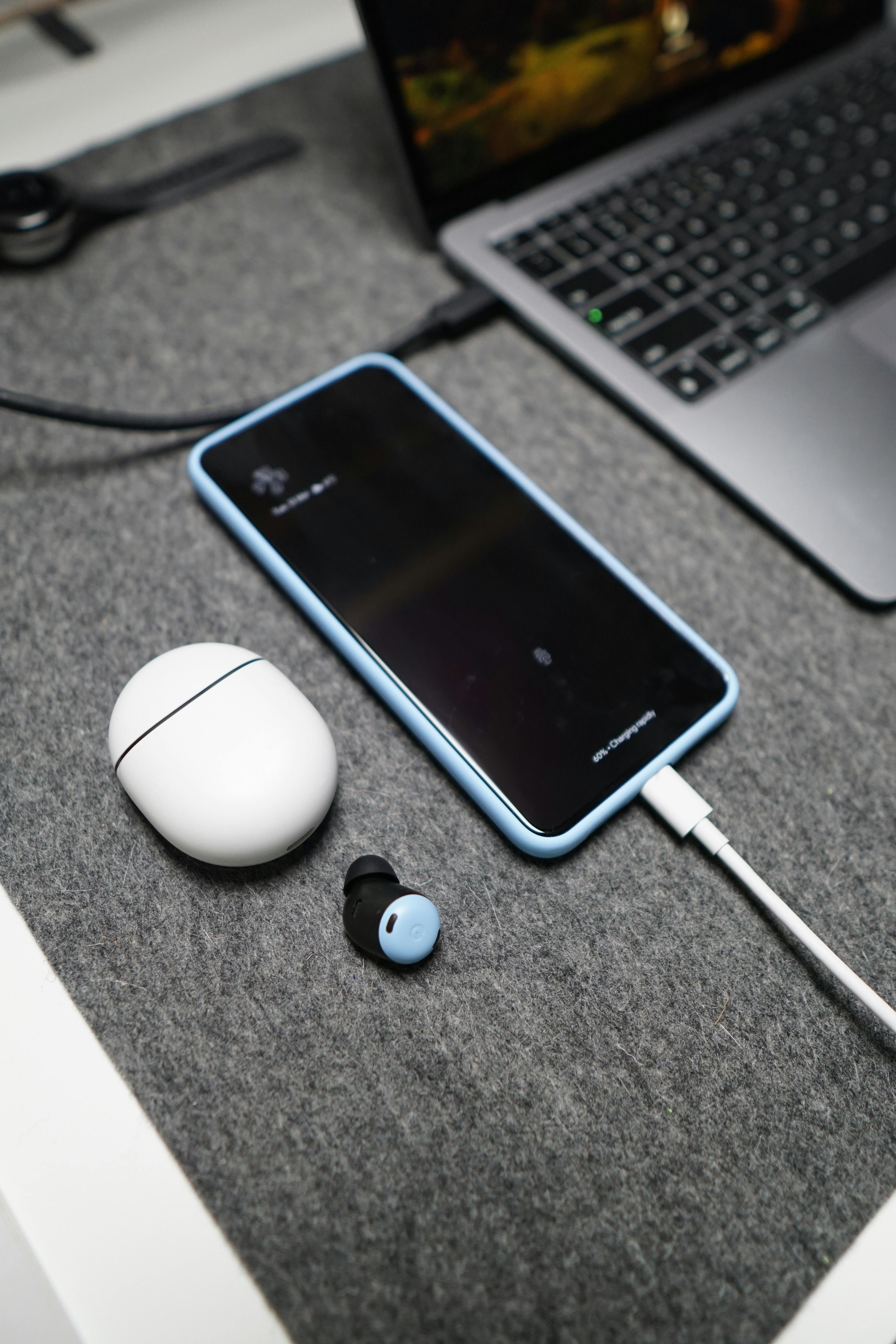 A phone charging | Source: Pexels