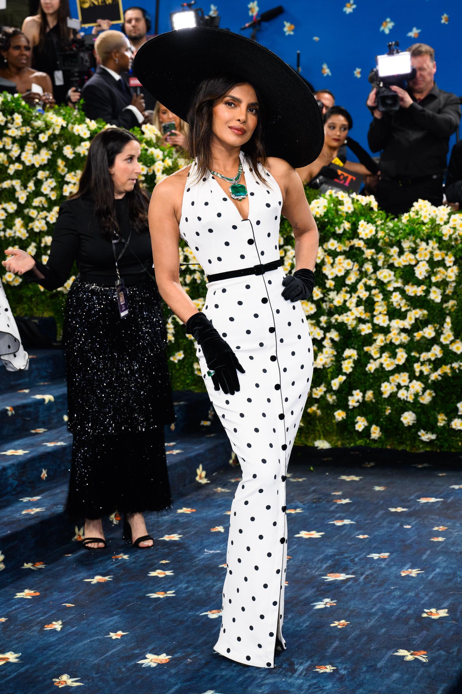 Priyanka Chopra at the Metropolitan Museum of Art Costume Institute Benefit Gala | Source: Getty Images