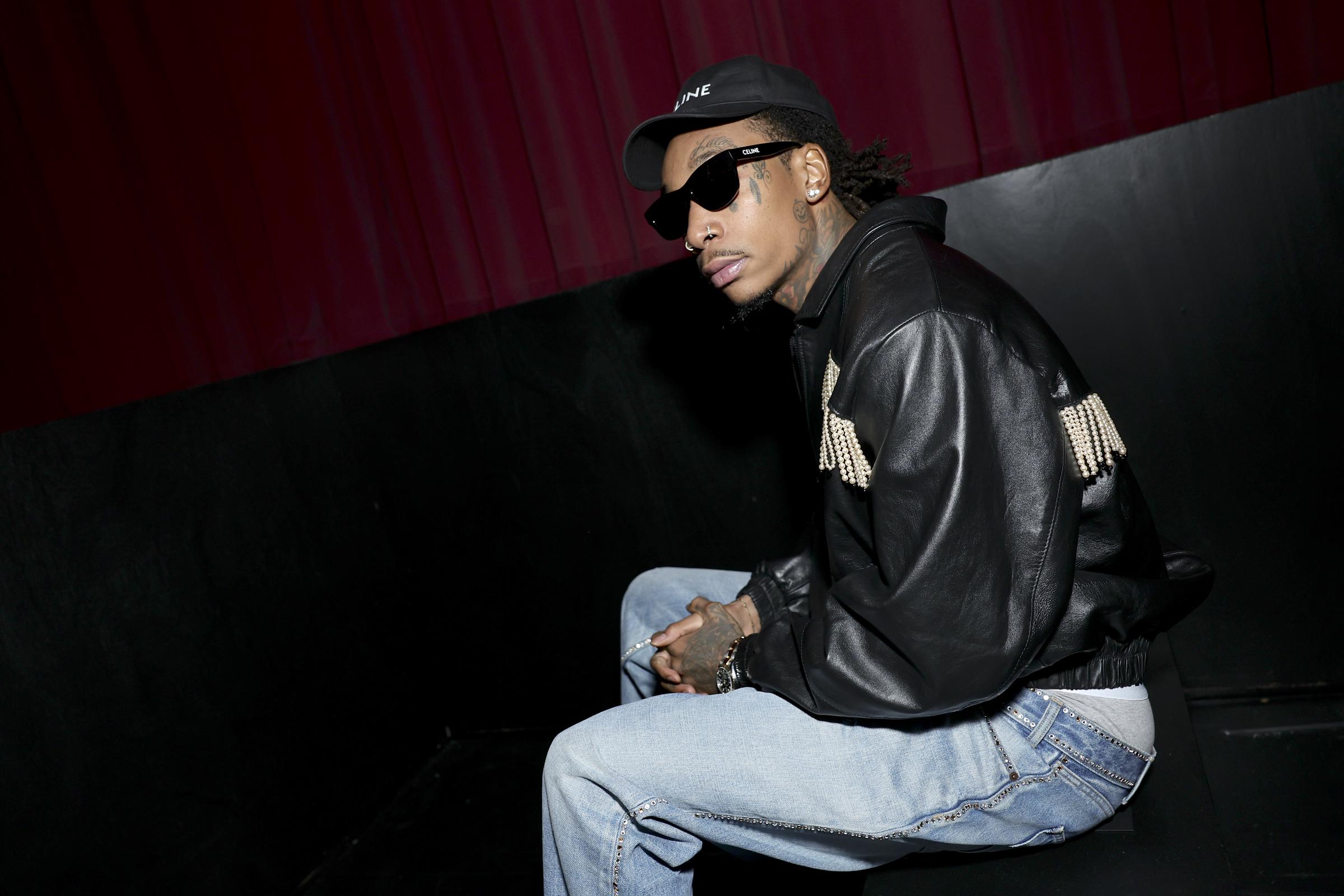 Wiz Khalifa at Celine at The Wiltern on December 8, 2022, in Los Angeles, California. | Source: Getty Images