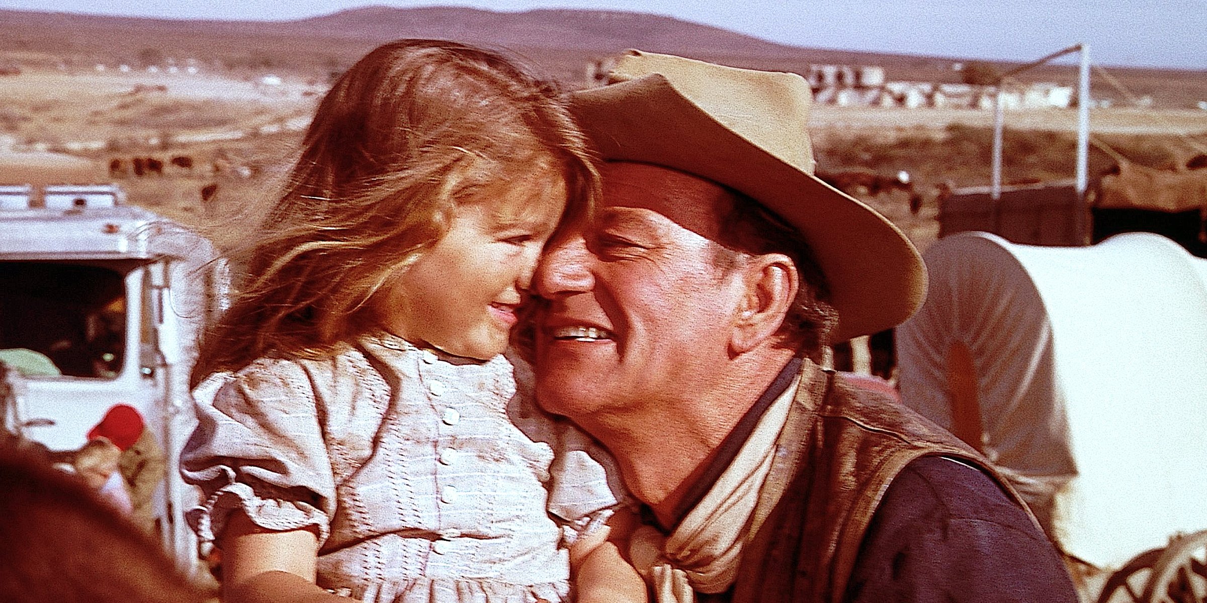 Aissa Wayne and John Wayne┃Source: Getty Images