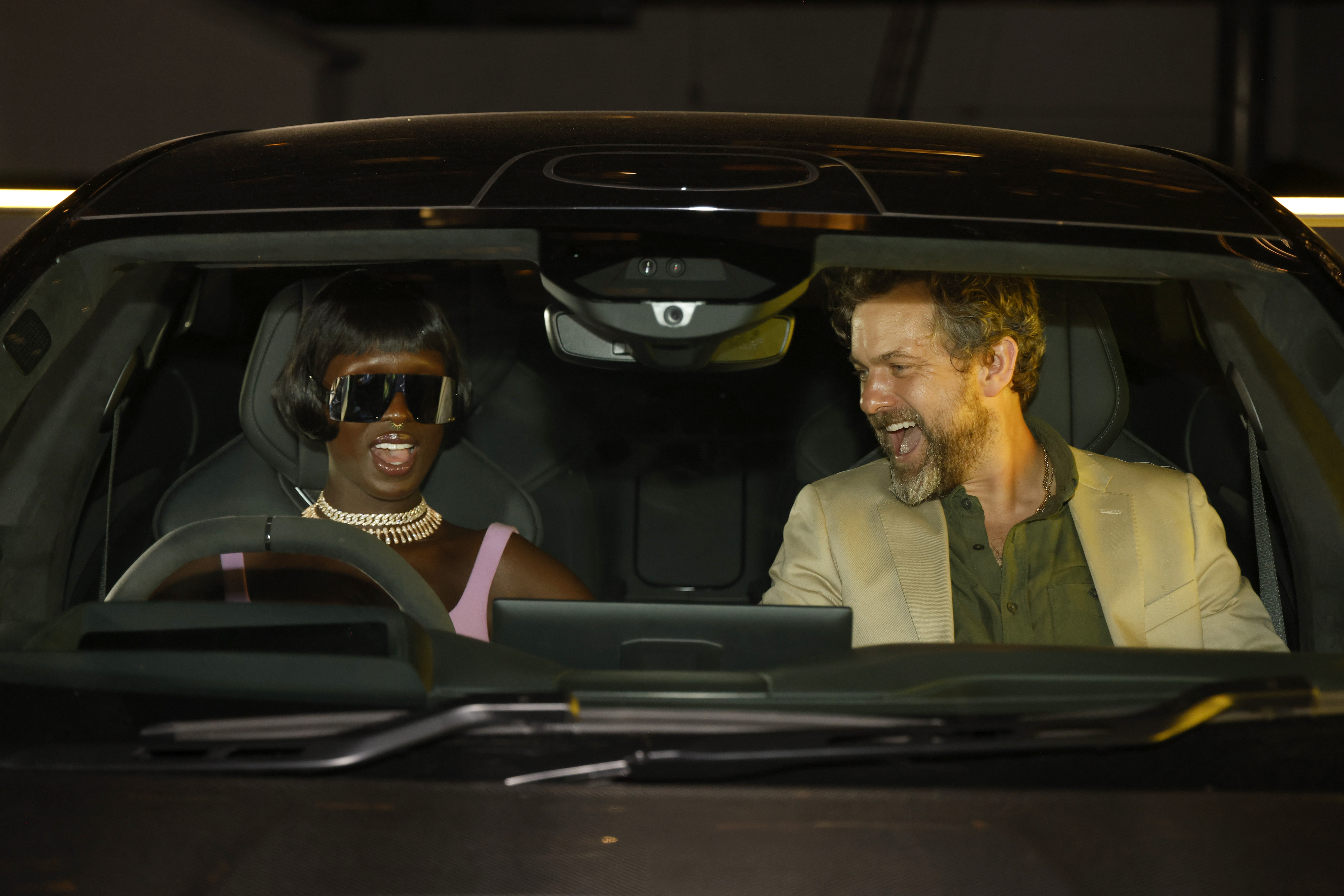 Jodie Turner-Smith and Joshua Jackson attend the unveiling of the new fully-electric Lotus Emeya on September 7, 2023 | Source: Getty Images