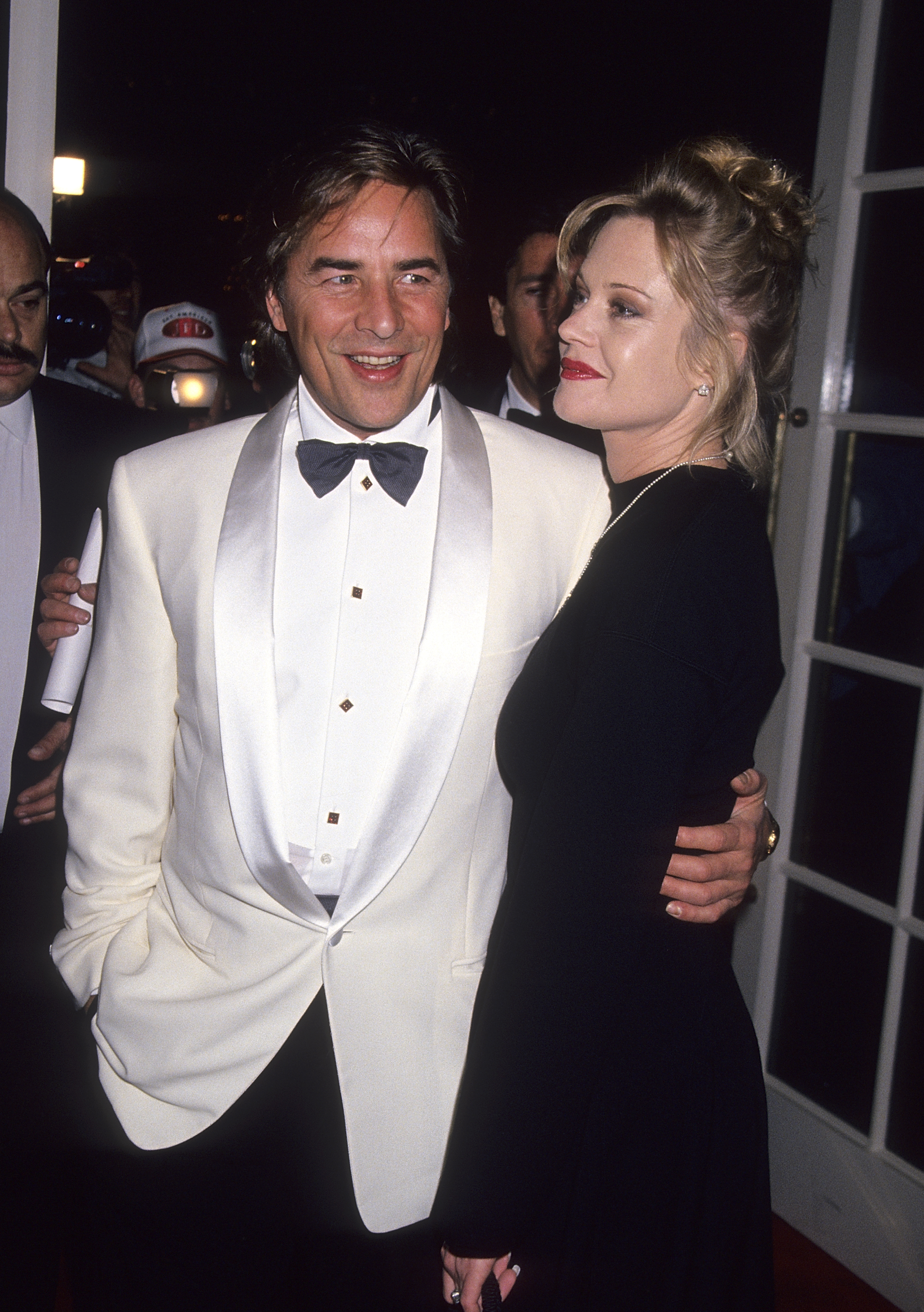 Don Johnson and Melanie Griffith at the 44th Annual American Cinema Editors (ACE) Eddie Awards in Beverly Hills, California on March 12, 1994 | Source: Getty Images