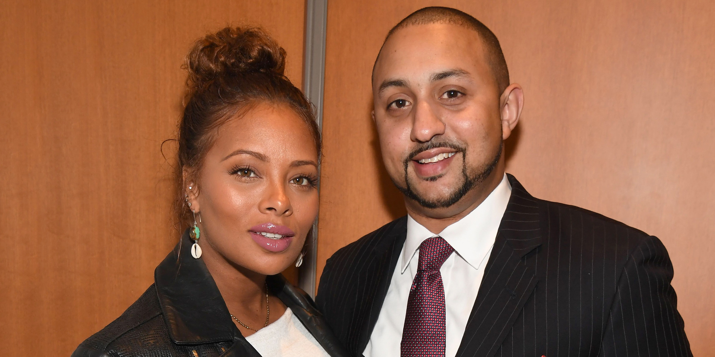 Eva Marcille and Michael Sterling. | Source: Getty Images