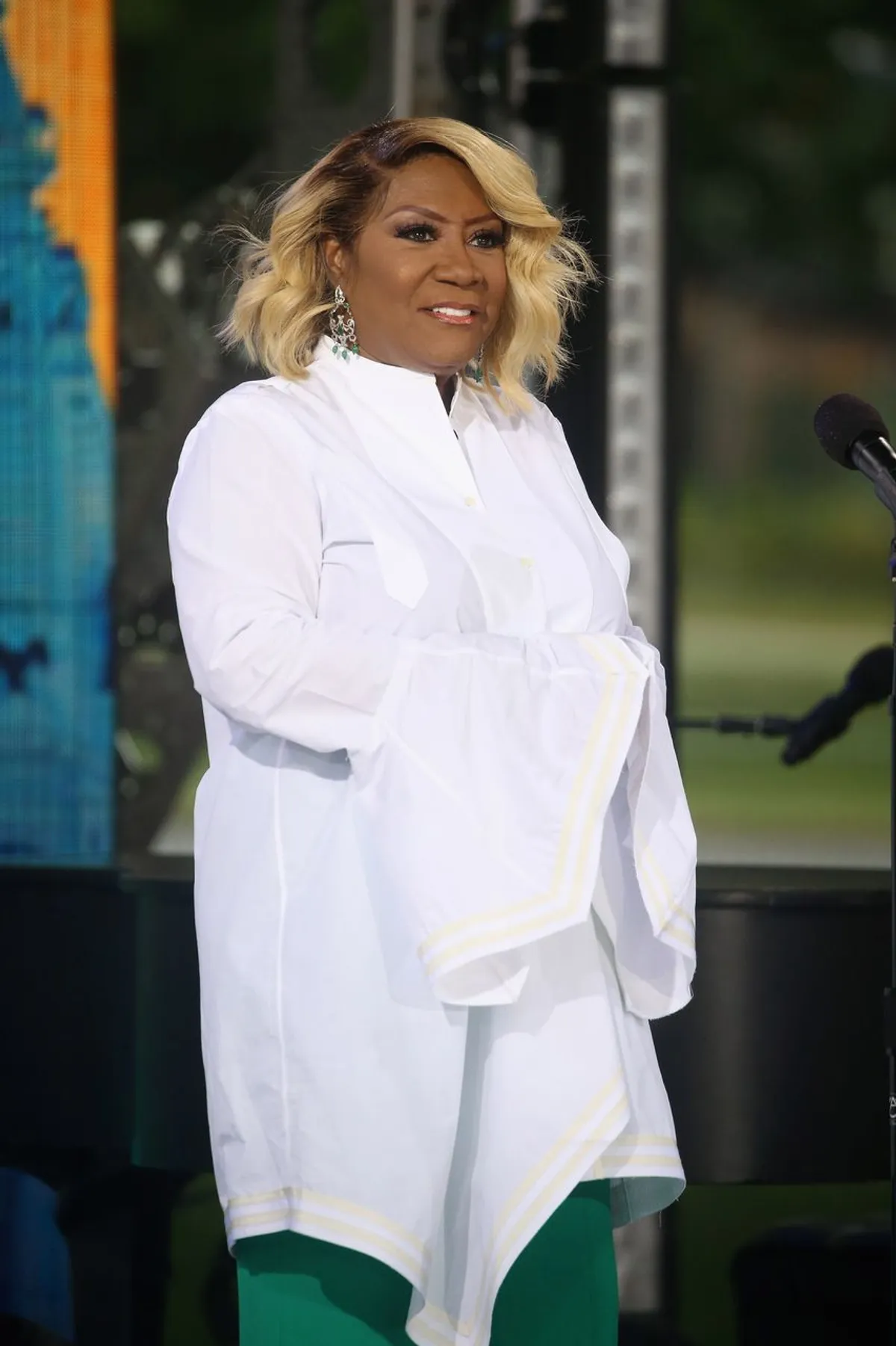 Patti LaBelle during ABC's "Good Morning America" live broadcast on June 13, 2019 in Philadelphia, Pennsylvania. | Photo: Getty Images