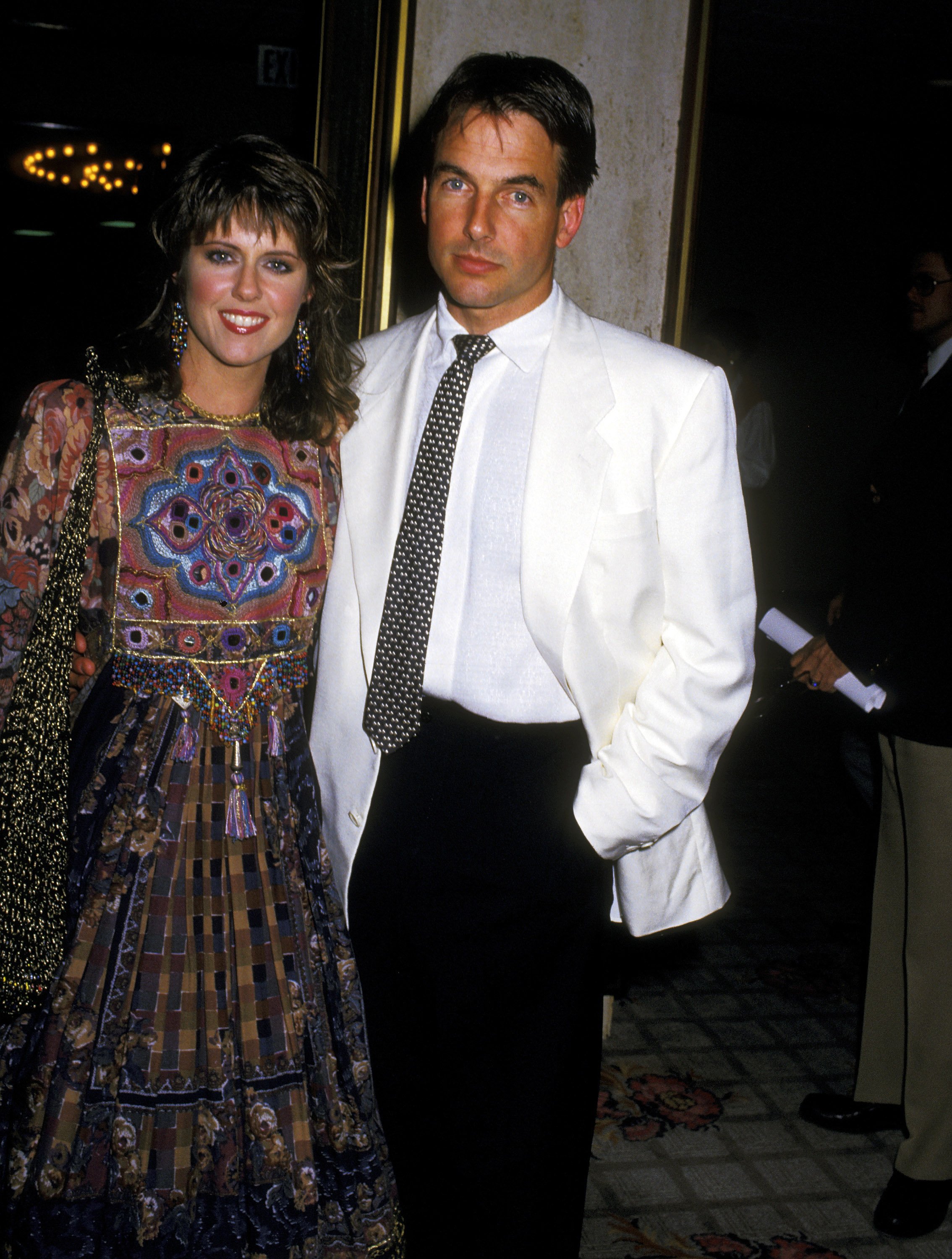 Pam Dawber and Mark Harmon during the "Dr. Dolittle" premiere in New York City, New York, United States. | Source: Getty Images