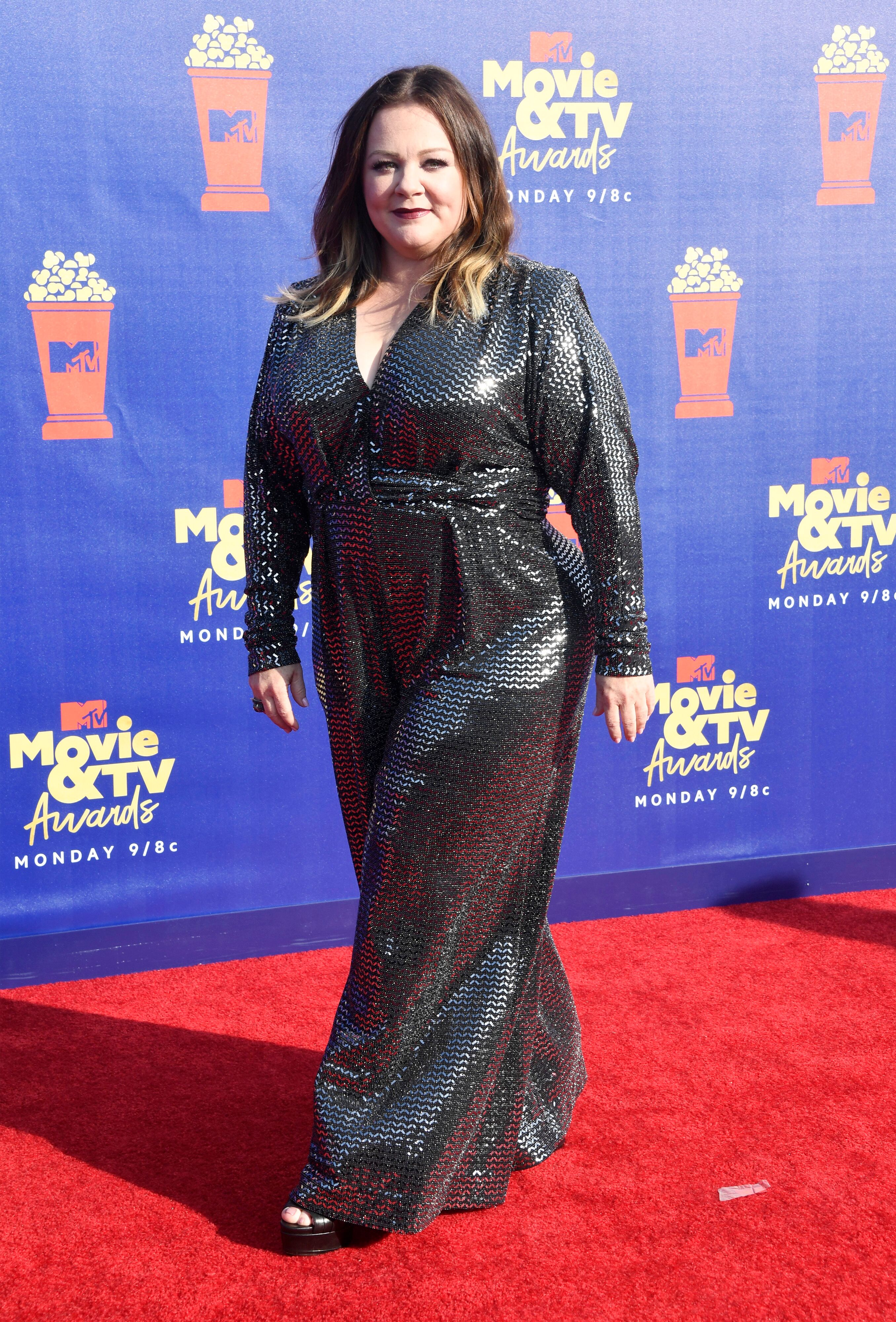 Melissa McCarthy attends the 2019 MTV Movie and TV Awards. | Source: Getty Images 