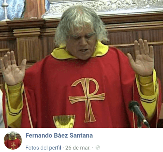 Fernando Báez Santana. | Foto: Captura de pantalla de Facebook/fernando.baezsantana.5