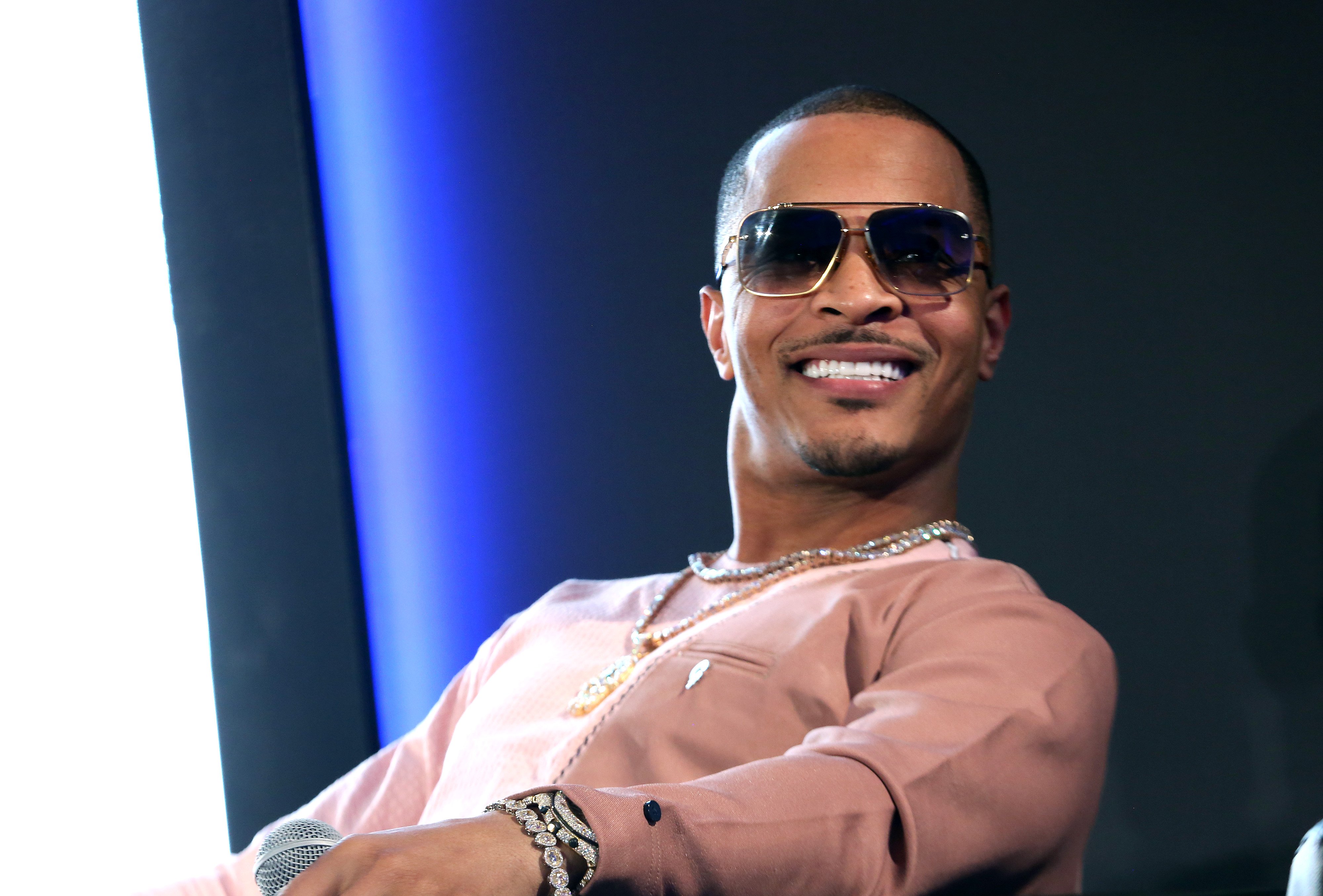  T.I. speaking at META – Convened by BET Networks on February 20, 2020 in Los Angeles, California. | Source: Getty Images