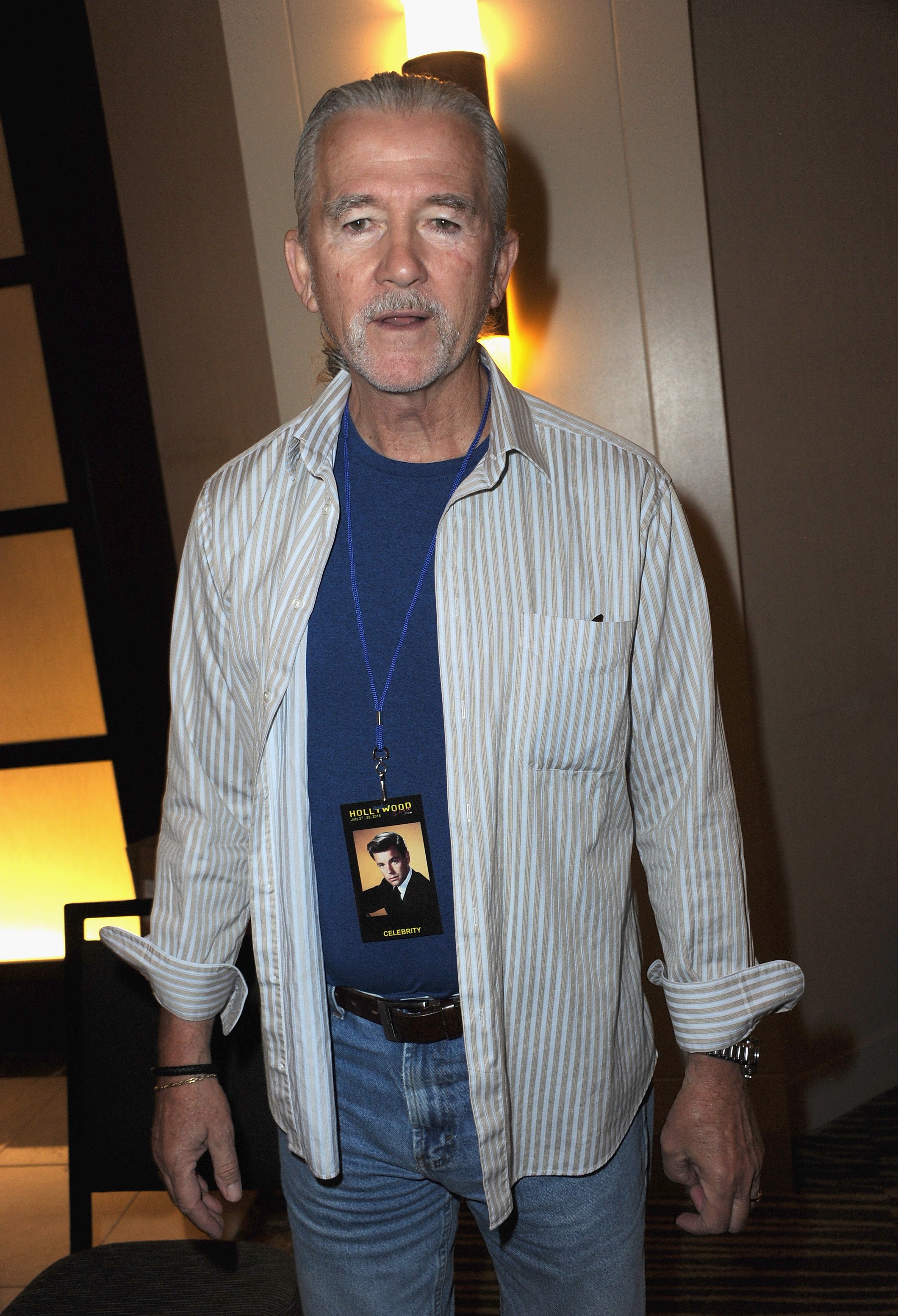 Patrick Duffy attends The Hollywood Show held at The Westin Hotel LAX on July 28, 2018, in Los Angeles, California. | Source: Getty Images