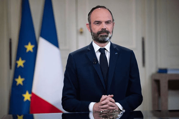 Edouard Philippe à Matignon / Source : Instagram Edouard Philippe à Matignon / Source : Instagram