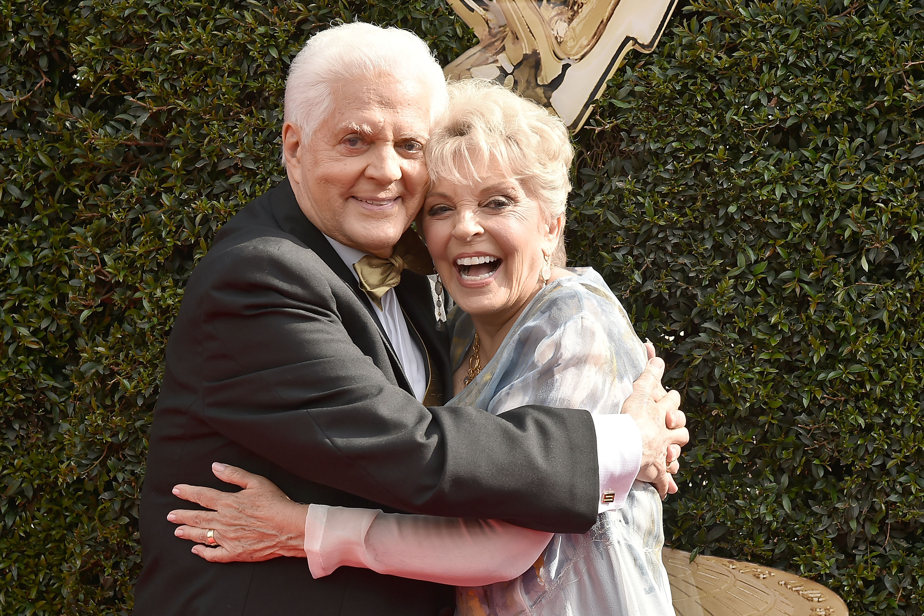 Bill Hayes and Susan Seaforth Hayes attend the 2018 Daytime Emmy Awards Arrivals at Pasadena Civic Auditorium on April 29, 2018 in Pasadena, California | Source: Getty Images