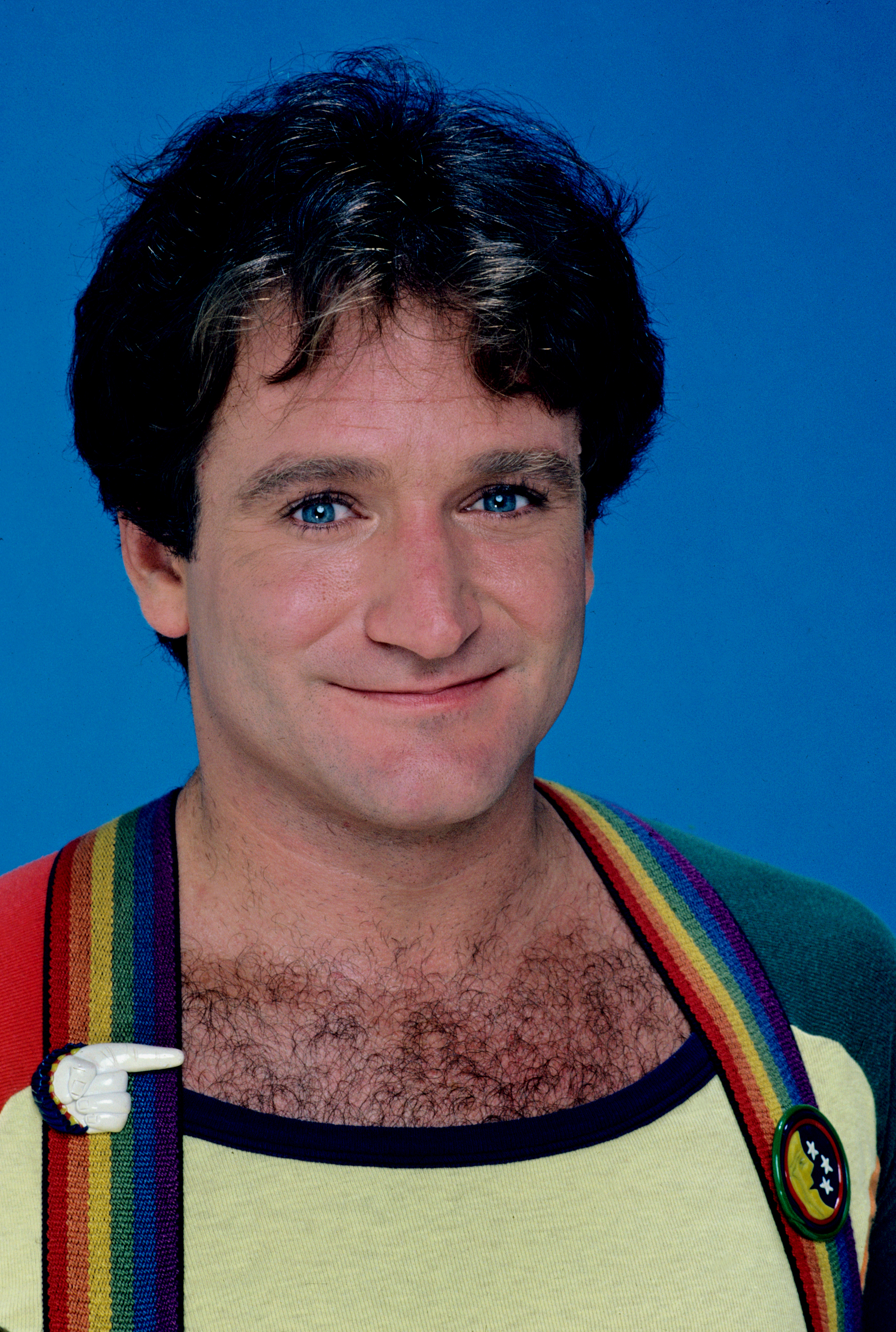 Robin Williams pictured in season four of the TV show, "Mork & Mindy," in 1981 | Source: Getty Images