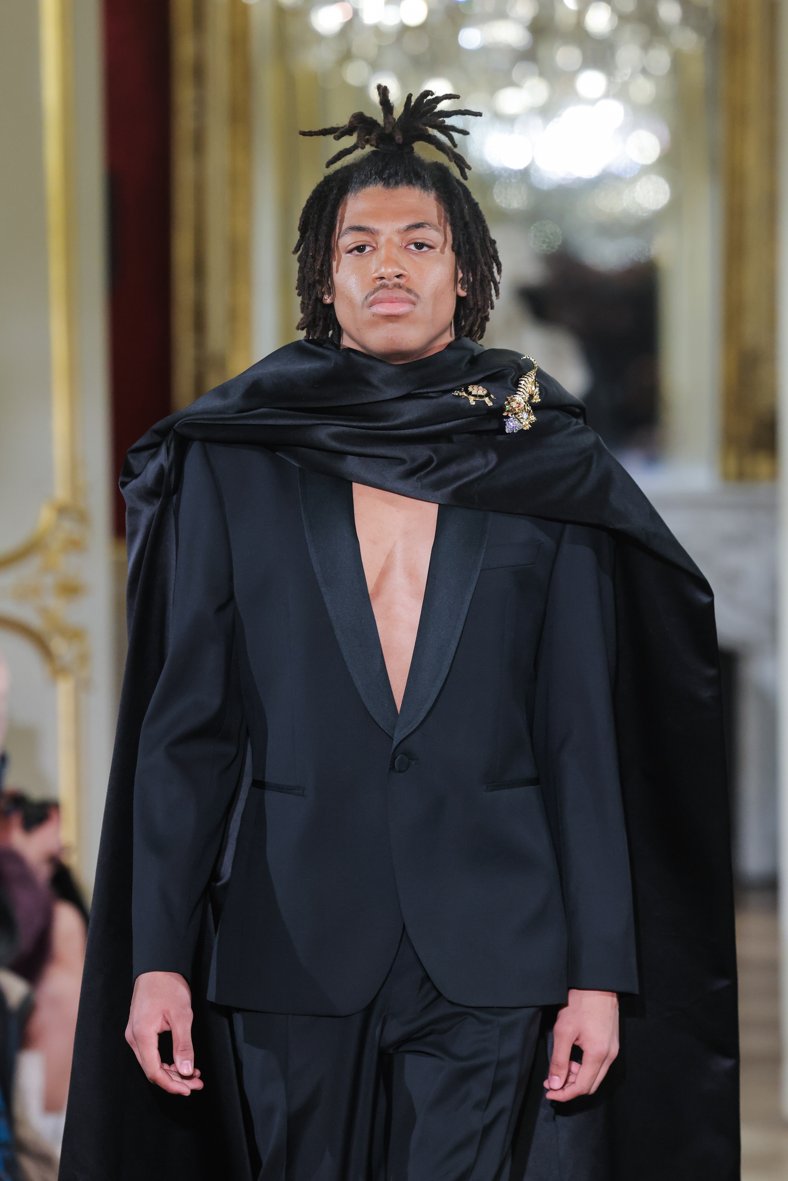 Henry Samuel at Paris Fashion Week, January 28, 2025 | Source: Getty Images