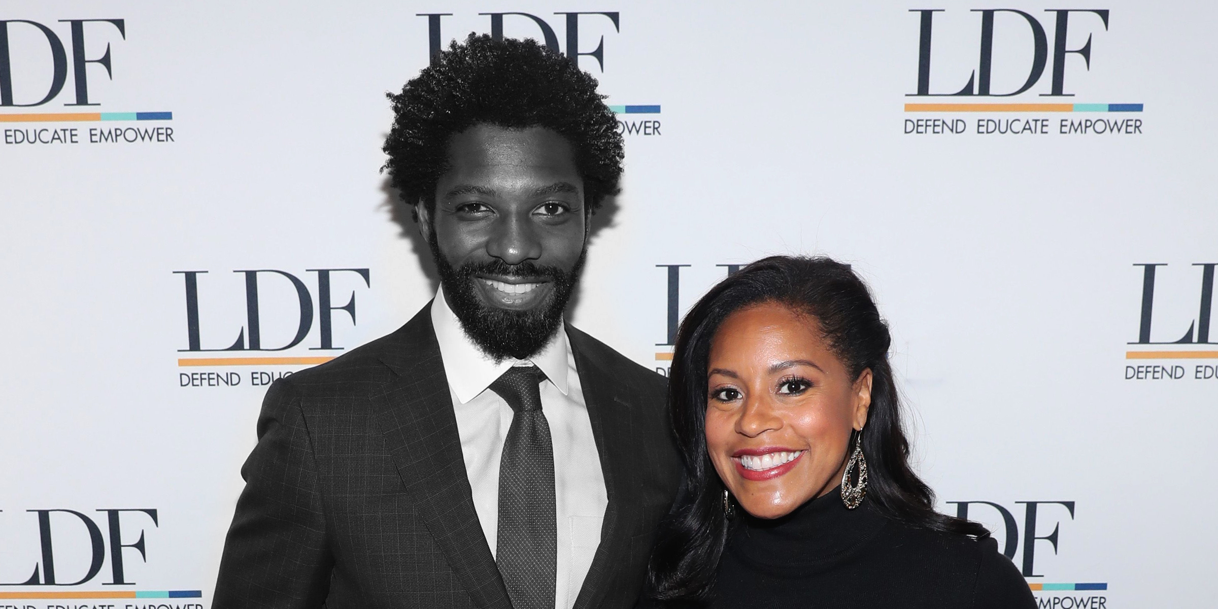 Uche Ojeh and Sheinelle Jones. | Source: Getty Images