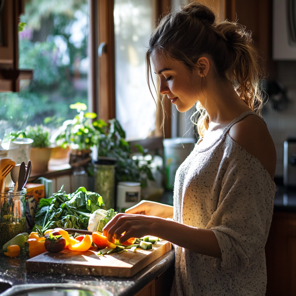 A woman busy in the kitchen | Source: Midjourney