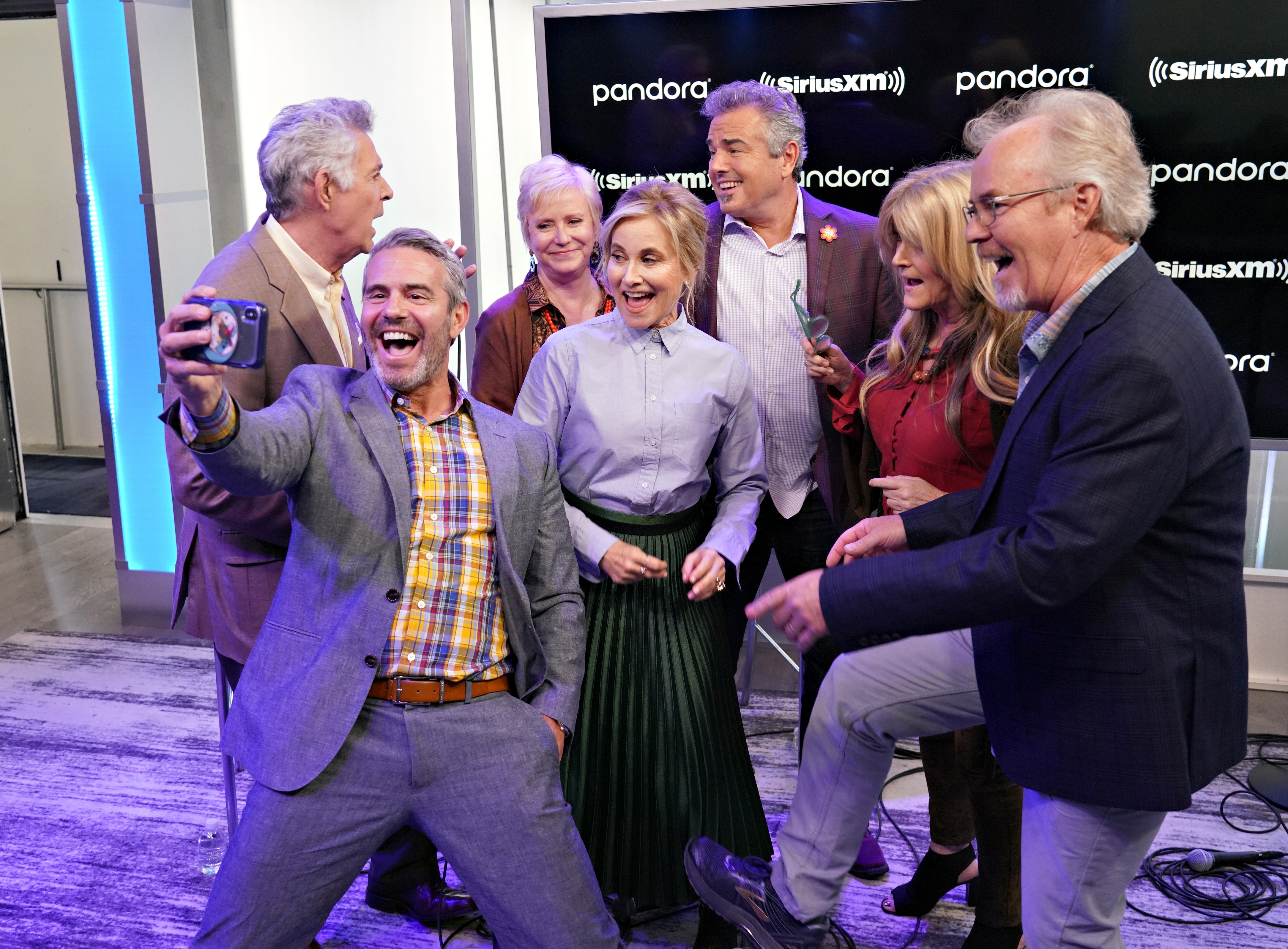 The Cast of "The Brady Bunch" reunited on Andy Cohen's "Deep and Shallow" interview special in 2019 in New York City | Source: Getty Images