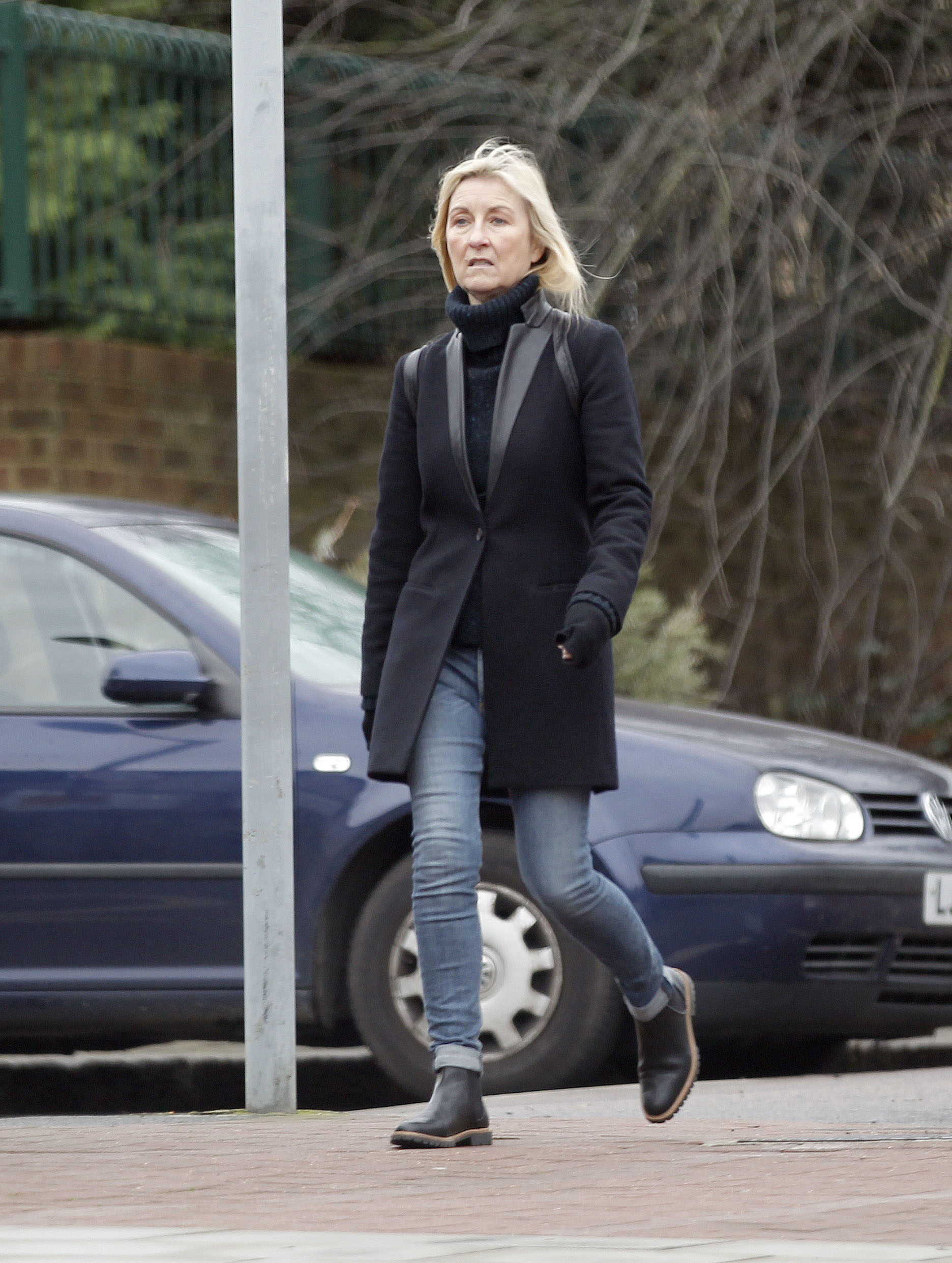 Fiona Phillips sighting on January 8, 2016 | Source: Getty Images