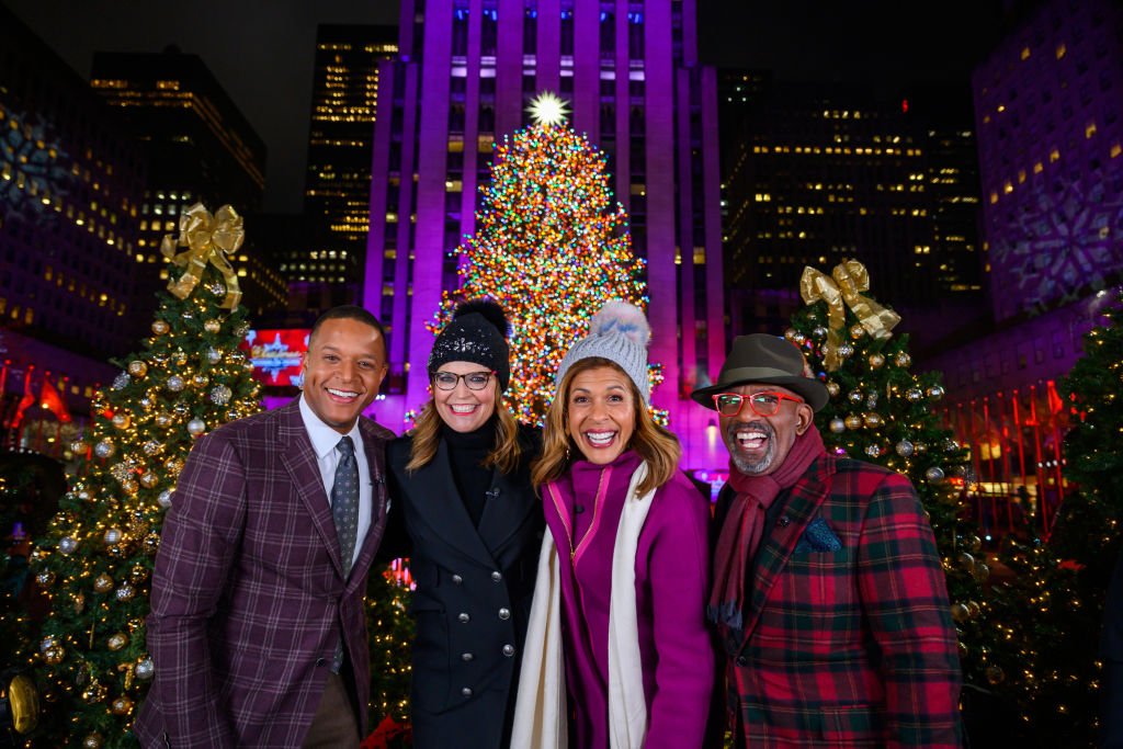 Craig Melvin, Savannah Guthrie, Hoda Kotb, and Al Roker during the 2019 Christmas in Rockefeller Center. | Photo: Getty Images