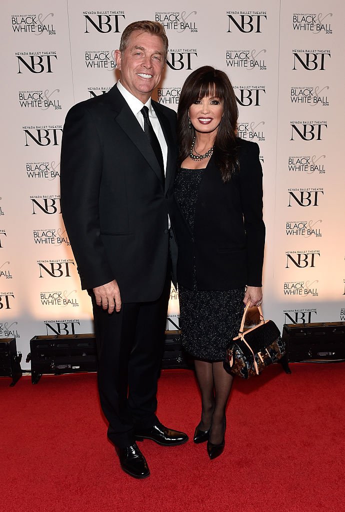 Marie Osmond and Steve Craig attend Nevada Ballet Theatre's 32nd annual Black & White Ball on January 23, 2016, in Las Vegas, Nevada. | Source: Getty Images.